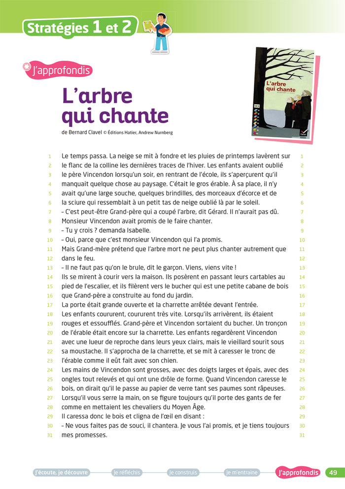 Des stratégies pour lire et comprendre des textes narratifs CM