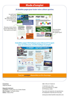 Passeport Adultes - Spécial Culture Sport - Cahier de vacances 2026