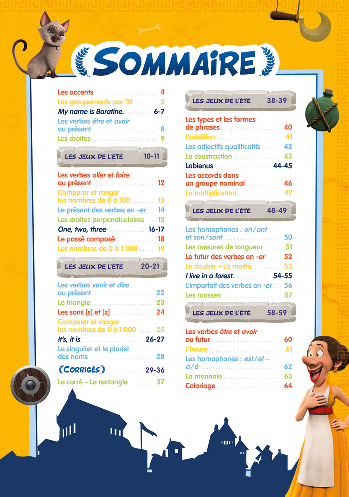 Idéfix - Cahier de vacances 2025 - CE1 / CE2