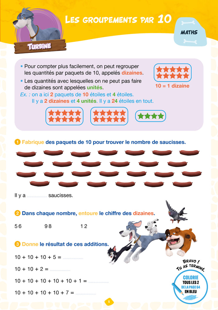 Idéfix - Cahier de vacances 2025 - CE1 / CE2