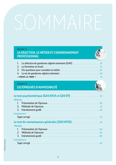 Réussite Concours - Gendarme adjoint volontaire - APJA et EP- 2024-2025 - Préparation complète
