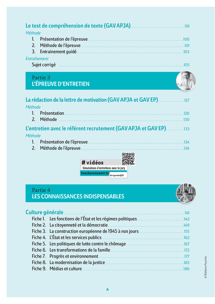 Réussite Concours - Gendarme adjoint volontaire - APJA et EP- 2024-2025 - Préparation complète