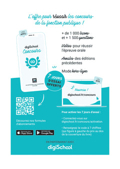 Réussite Concours - Gendarme adjoint volontaire - APJA et EP- 2024-2025 - Préparation complète