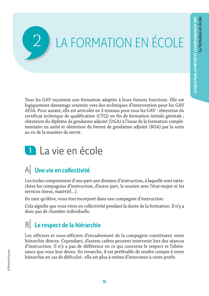 Réussite Concours - Gendarme adjoint volontaire - APJA et EP- 2024-2025 - Préparation complète