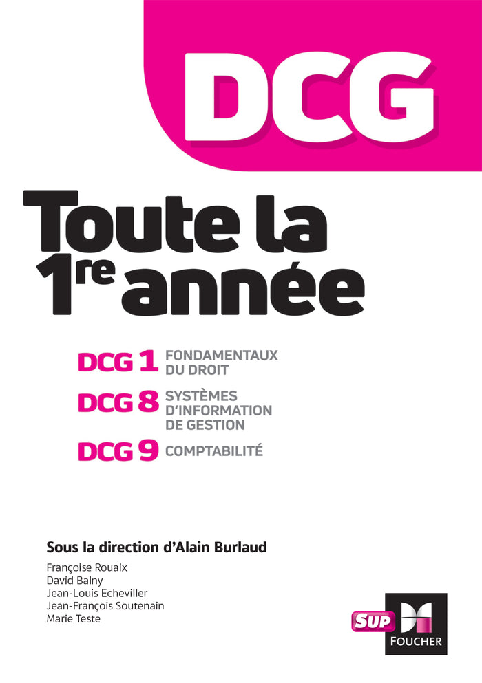 DCG - Toute la 1ère année du DCG 1, 8, 9 en fiches - 2024 - Révision 2024-2025