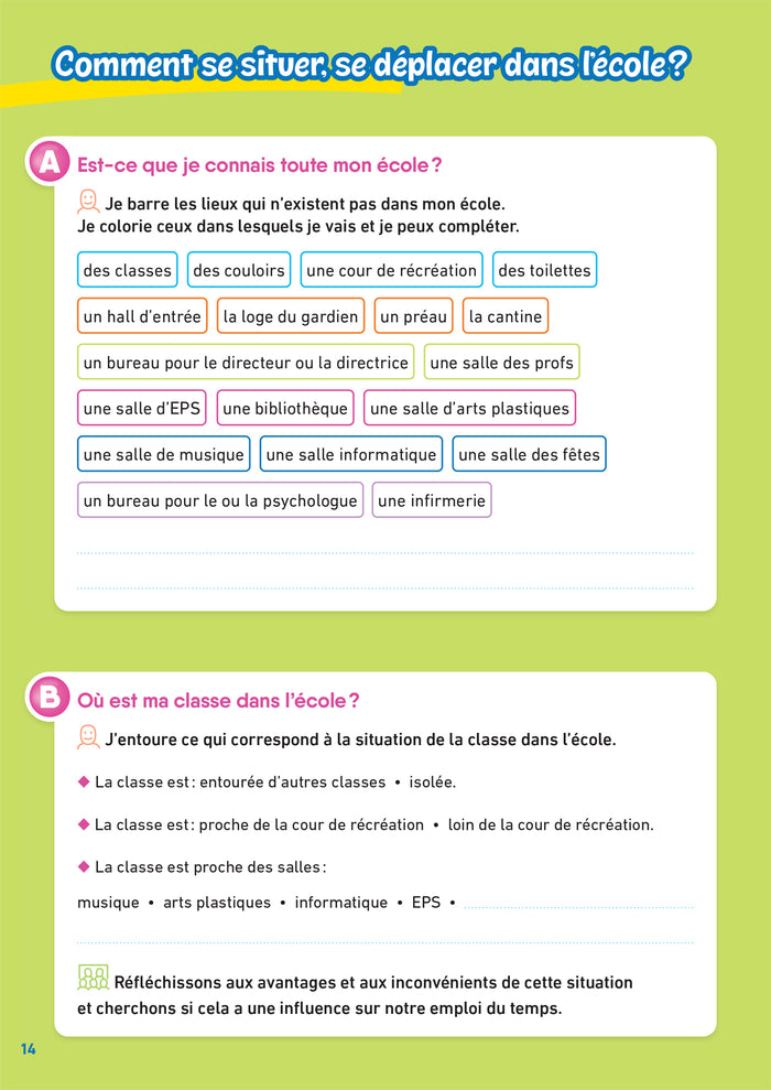 Vie de classe Vie d'élève Magellan CM