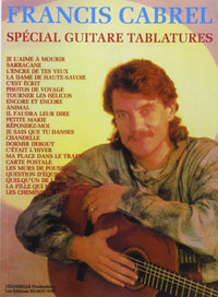 Cabrel Francis Special Guitare Tablatures
