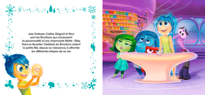 VICE-VERSA - Mon Histoire à Écouter [QR code + CD] - L'histoire du film - Disney Pixar