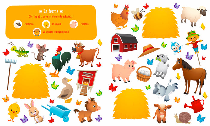 Mon Cherche et Trouve - J'ai 1 an - 24 volets à soulever