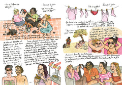 Carnet chéri: Une année dessinée