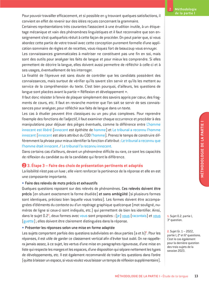 Français - CRPE 2024-2025 - Epreuve écrite d'admissibilité