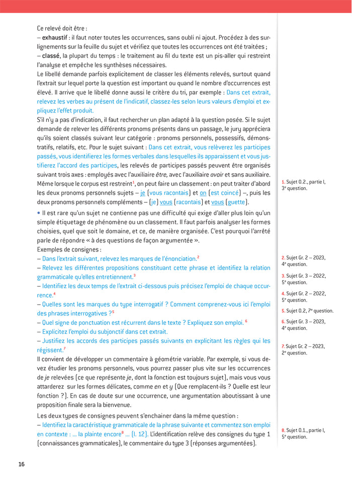 Français - CRPE 2024-2025 - Epreuve écrite d'admissibilité