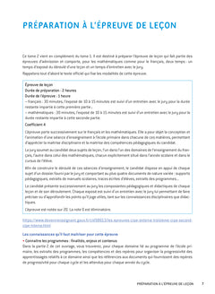 Mathématiques - CRPE 2024-2025 - Epreuve orale d'admission