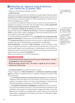 Français - CRPE 2024-2025 - Epreuve orale d'admission
