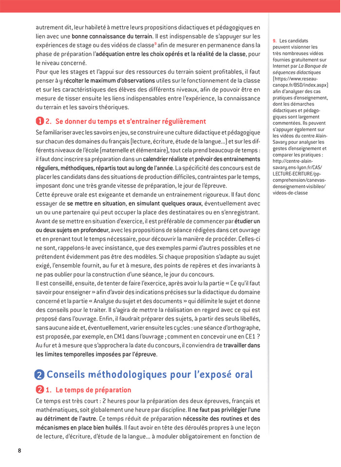 Français - CRPE 2024-2025 - Epreuve orale d'admission