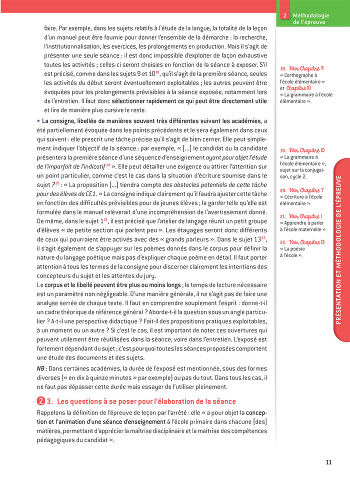 Français - CRPE 2024-2025 - Epreuve orale d'admission