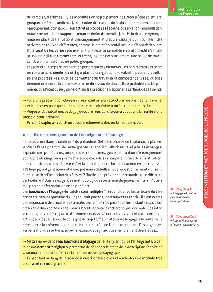 Français - CRPE 2024-2025 - Epreuve orale d'admission