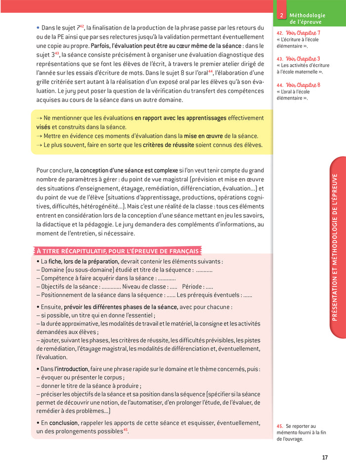 Français - CRPE 2024-2025 - Epreuve orale d'admission