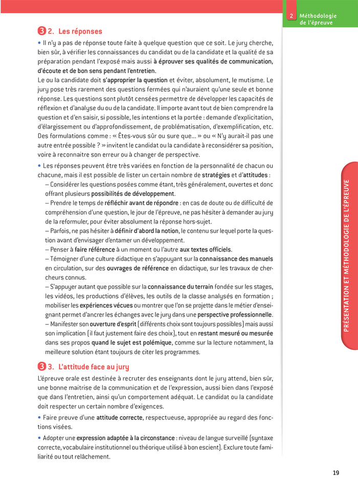 Français - CRPE 2024-2025 - Epreuve orale d'admission