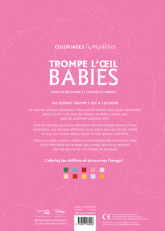Coloriages mystères Disney - Trompe l'oeil Babies