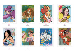 Coloriages mystères Disney - Trompe l'oeil Babies