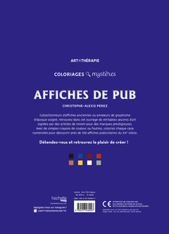 Coloriages mystères - Affiches de pub