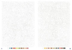 Coloriages mystères - Affiches de pub