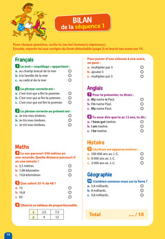 Passeport - Toutes les matières - De la 6e à la 5e - Cahier de vacances 2024