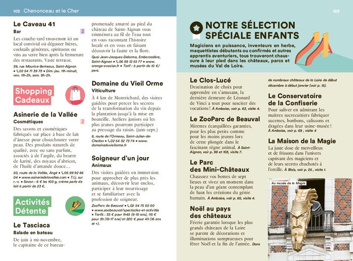 Châteaux de la Loire Guide Un Grand Week-End