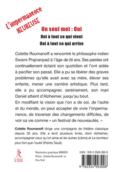 L'impermanence heureuse - Comment j'ai transformé ma vie avec la philosophie de Prajnanpad