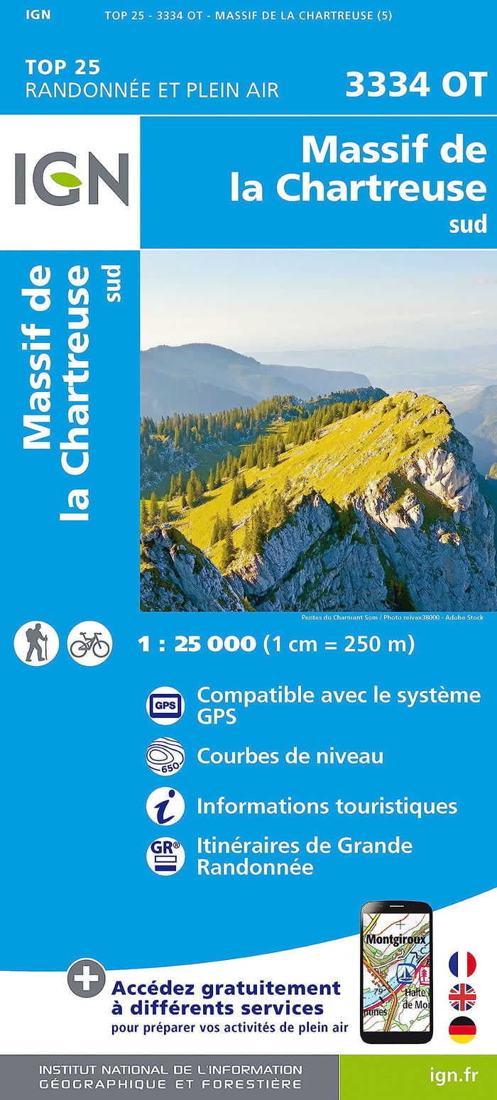 3334OT Massif chartreuse sud