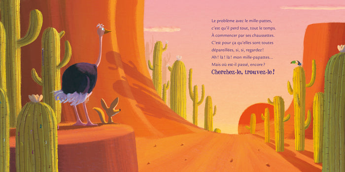 Mamie Poule raconte - Le Mille-Pattes qui cherchait ses chaussettes