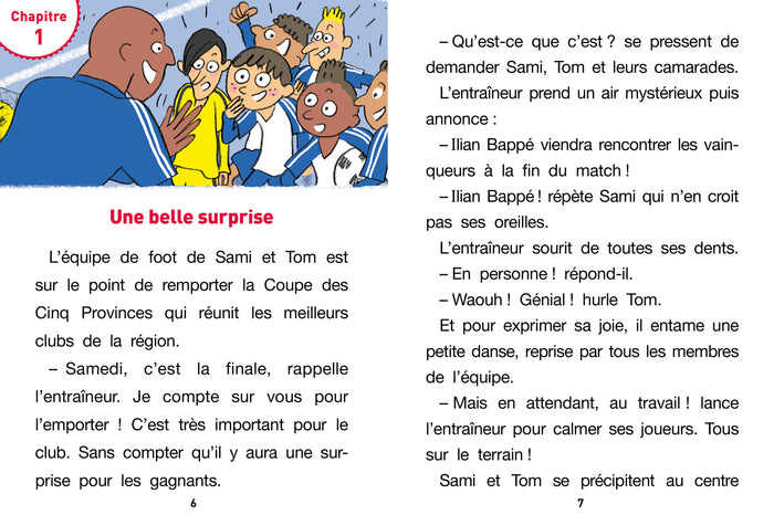 Sami et Julie Roman CE2 Tournoi de foot sous tension