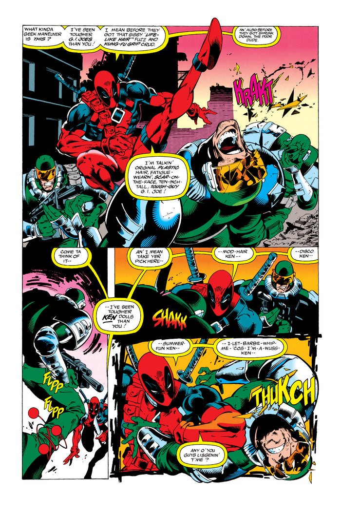 Deadpool : Poursuite circulaire