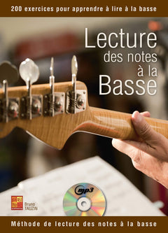 Lecture des notes à la basse (1 Livre + 1 CD)