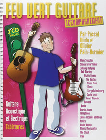 Feu vert guitare accompagnement avec tablatures