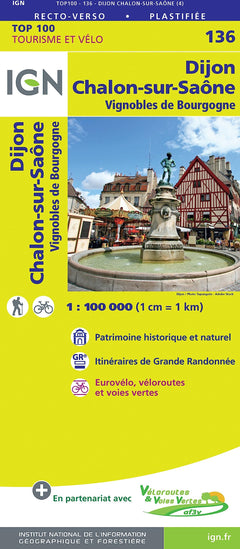 136 - Dijon chalon-sur-saone vignobles de bourgogne