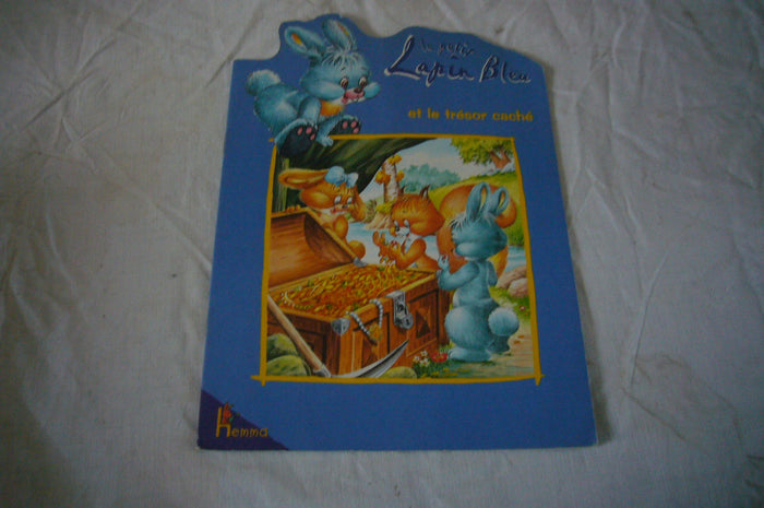 Le Petit Lapin Bleu et le trésor caché