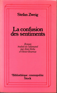 La Confusion des sentiments: Notes intimes du professeur R. de D.