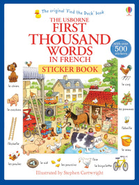 First Thousand Words in French Sticker Book: 1 (First Thousand Words Sticker Book)