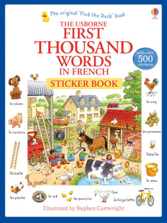 First Thousand Words in French Sticker Book: 1 (First Thousand Words Sticker Book)