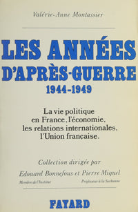 Les Années d'après-guerre
