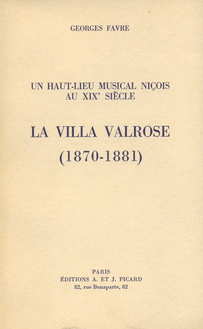 La Villa Valrose