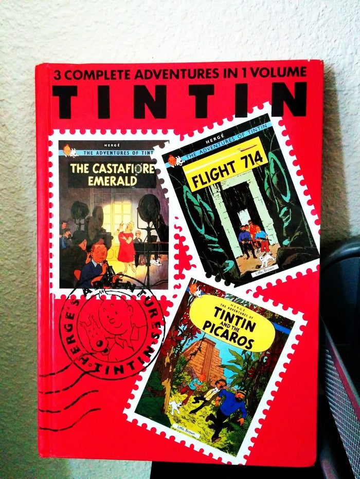 "Castafiore Emerald", "Flight 714" and "Tintin and the Picaros" (v. 7)
