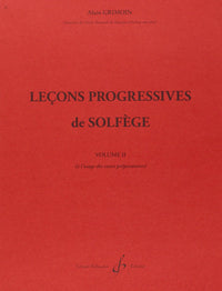 32 lecons progressives de solfege, volume 2