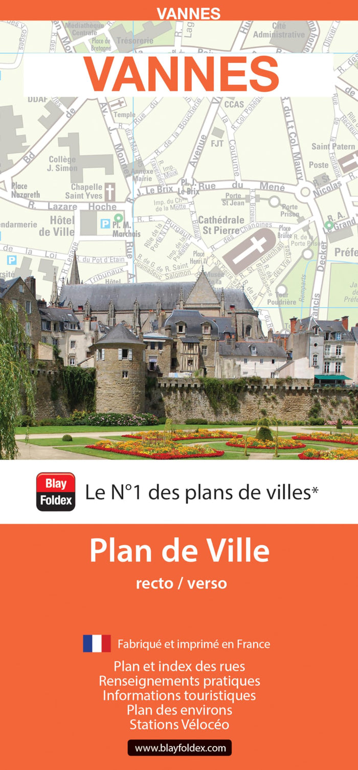 Vannes 2024 - Plan de ville