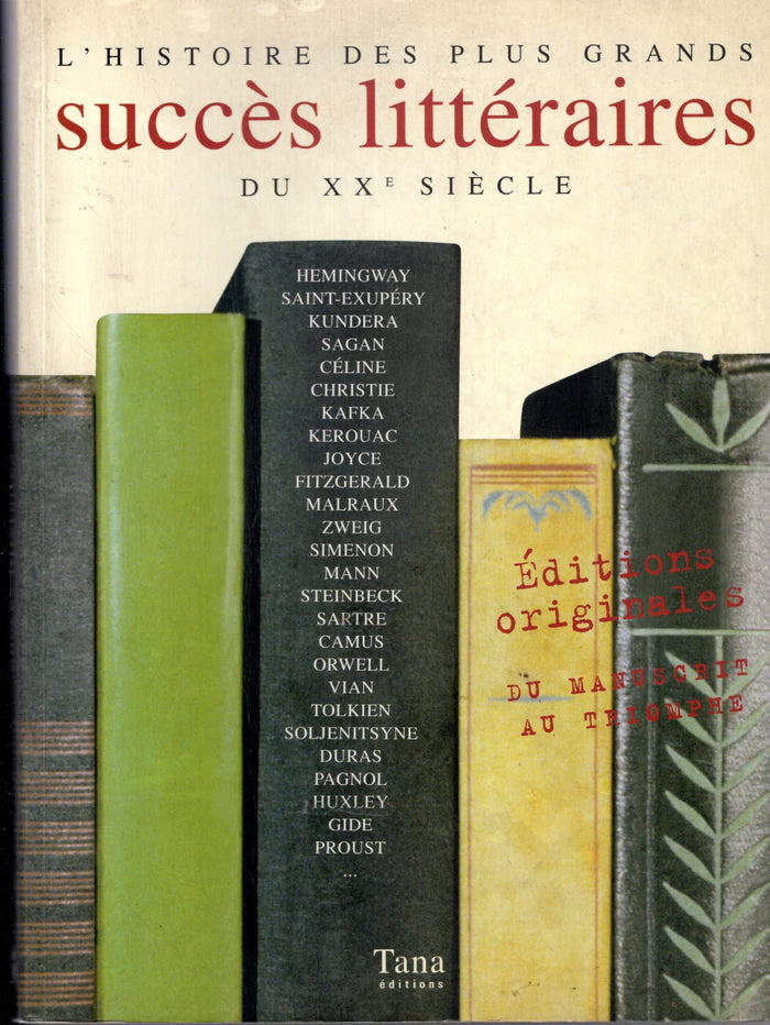 L'histoire des plus grands succès littéraires du XXème siècle