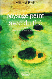 PAYSAGE PEINT AVEC DU THE