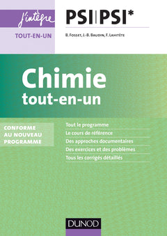 Chimie tout-en-un PSI