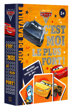 CARS 3 - Jeu de cartes - C'est moi le plus fort ! - Disney Pixar: Bataille